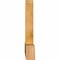 Ekena Millwork Portland Rough Sawn Timber Gable Bracket, Western Red Cedar, 96"W x 28"H x 4"D x 6"F, 7/12 Pitch GBW096X28X0406POR00RWR - alternate 2